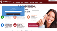 Desktop Screenshot of matchpeople.com.mx